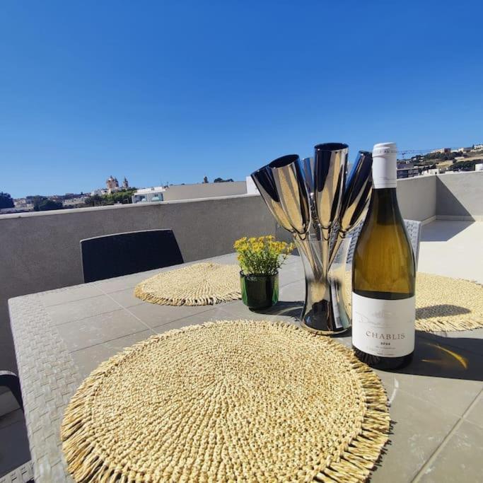 Ferienwohnung Cozy Penthouse In Central Malta Balzan Exterior foto